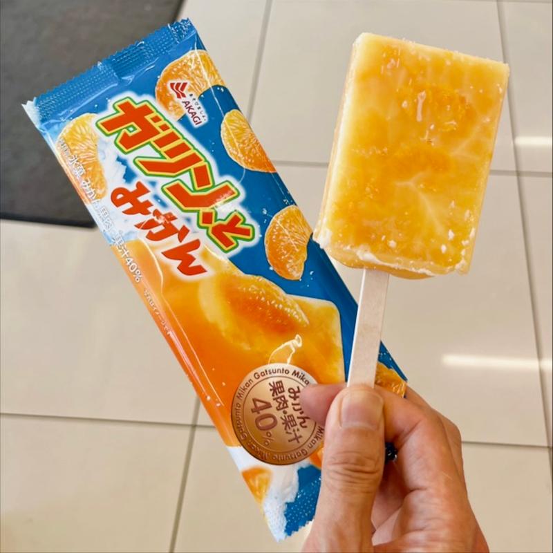 ガツン、とみかん（棒）(赤城乳業㈱ 深谷工場)