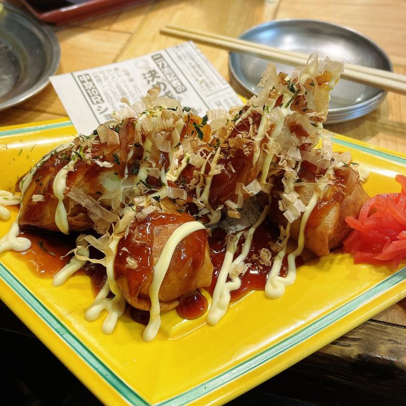 たこ焼き春巻き(大衆酒場 チャン栓チャン)