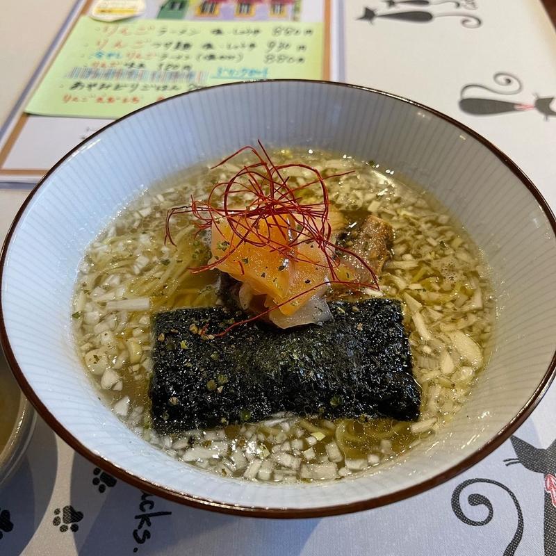 りんごラーメン　塩(君ノ珈琲)