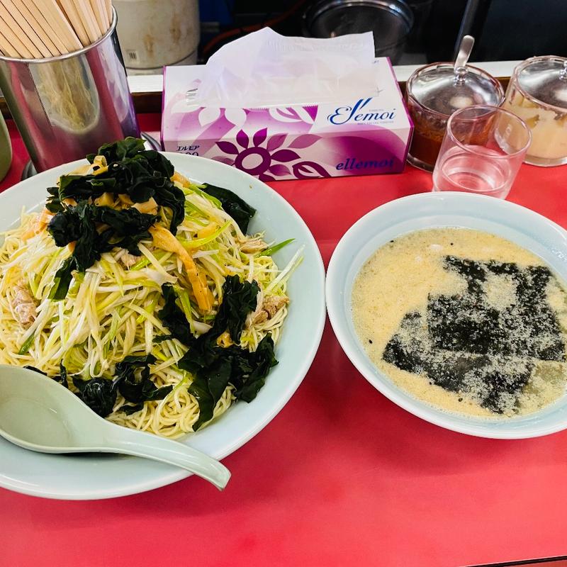 塩つけ麺(ラーメンショップ 羽生インター店)