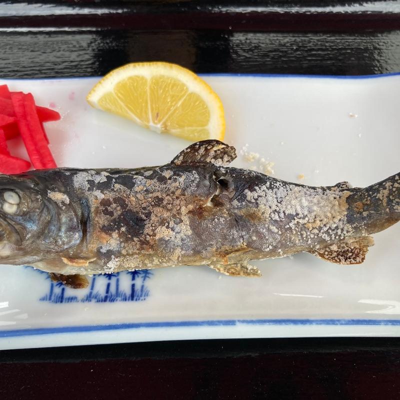 岩魚塩焼(ロッジ八ヶ嶺)
