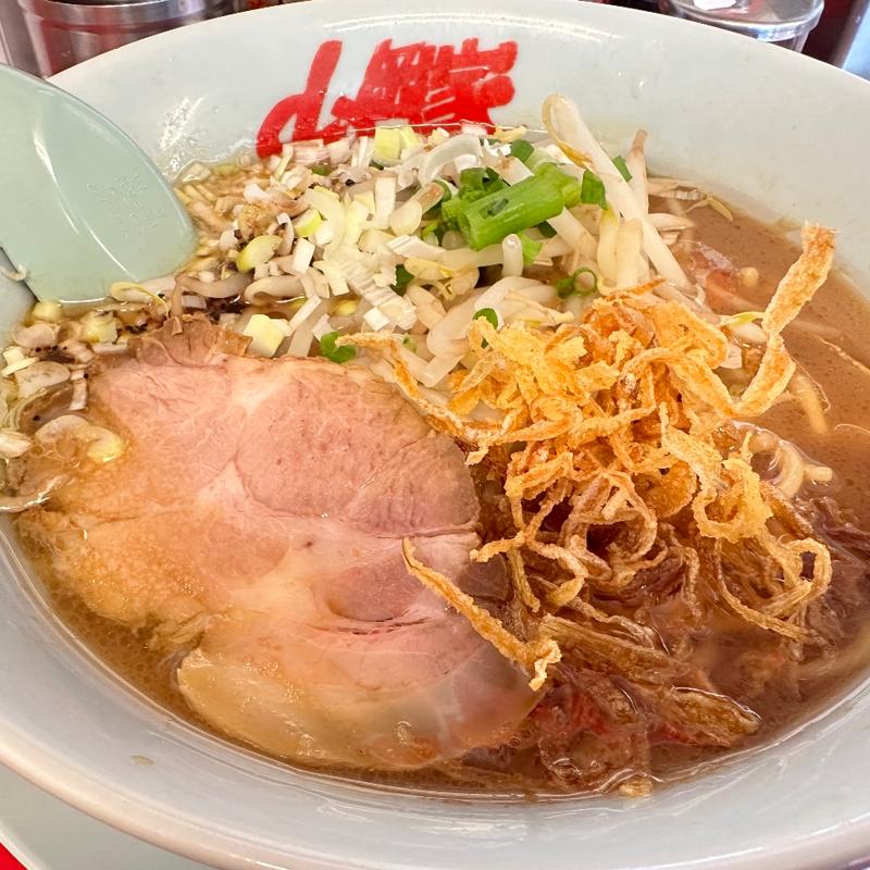 焦がし醤油ラーメン(ラーメン山岡家 上三川店)