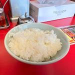 半ライス(ラーメン山岡家 上三川店)