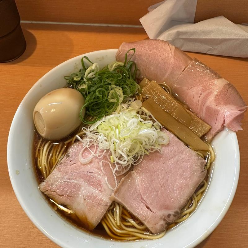 特製煮干醤油らーめん　麺大盛り(らーめん 結musubu)