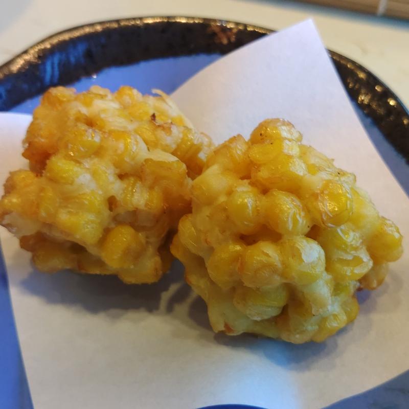 玉蜀黍の天婦羅(ベネフィット・ステーション熱海伊豆山)