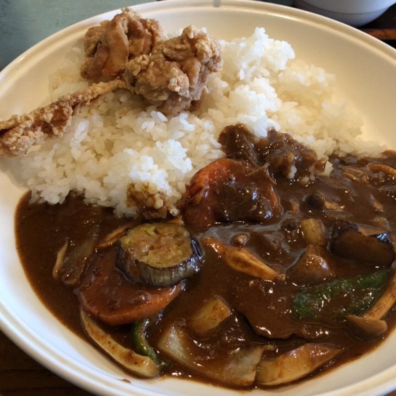 野菜カレー 唐揚げトッピング(カレーハウス KEN)