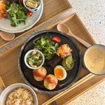 お昼ご飯定食(saji 食堂)