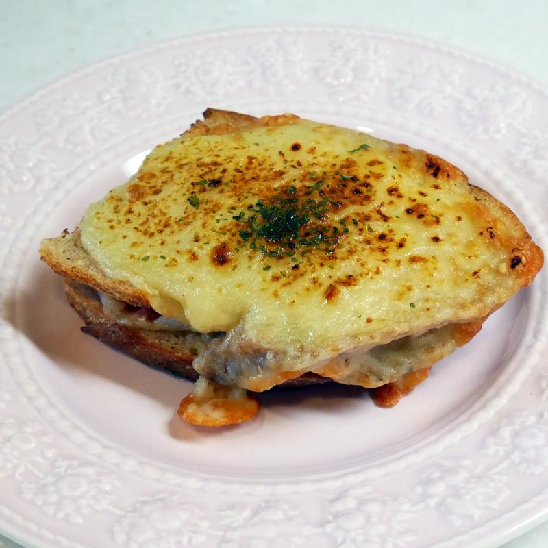 生ハムモッツアレラのクロックムッシュ(RITUEL LE GRAIN DE BLE 伊勢丹新宿店)