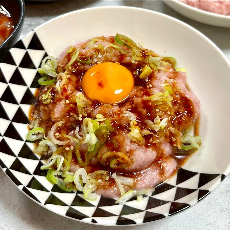 まぐろユッケ(メガセンタートライアル八千代店)