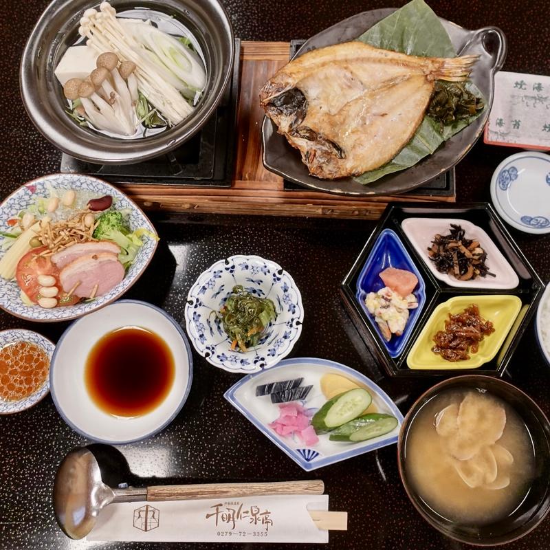 朝食(千明仁泉亭)