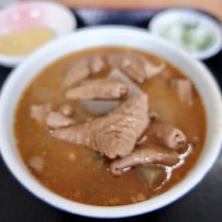 もつ煮定食