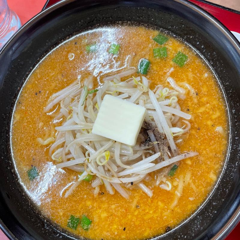 味噌バターラーメン(くるまやラーメン 新潟五泉店 )