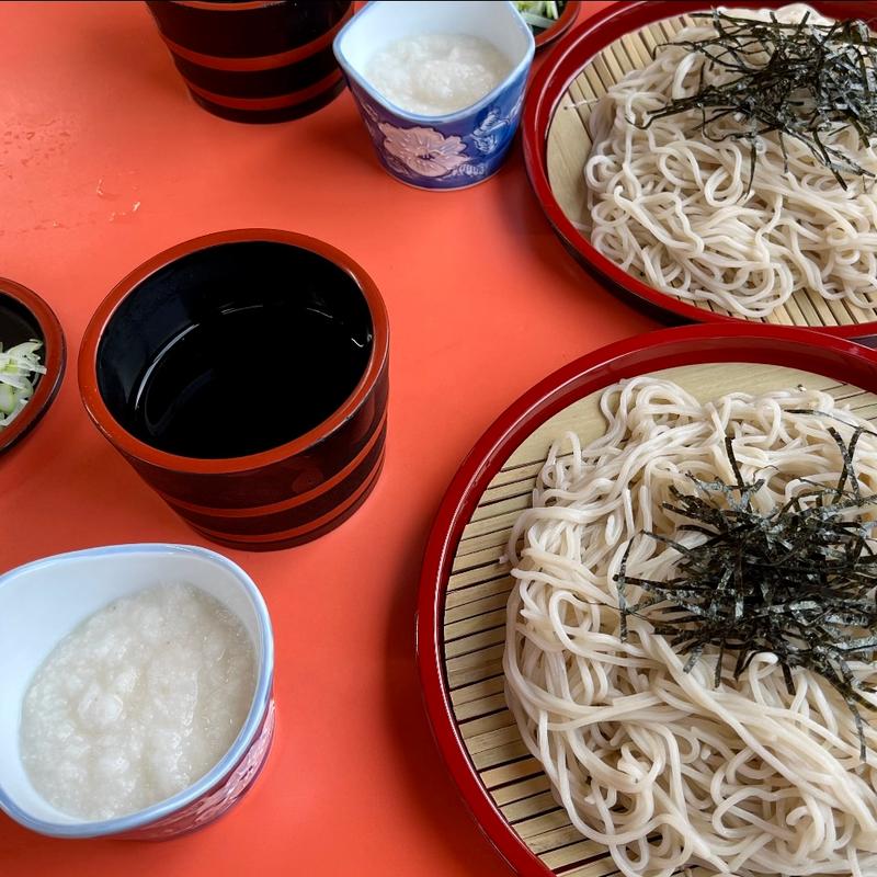 ざるそば(駒鳥売店)