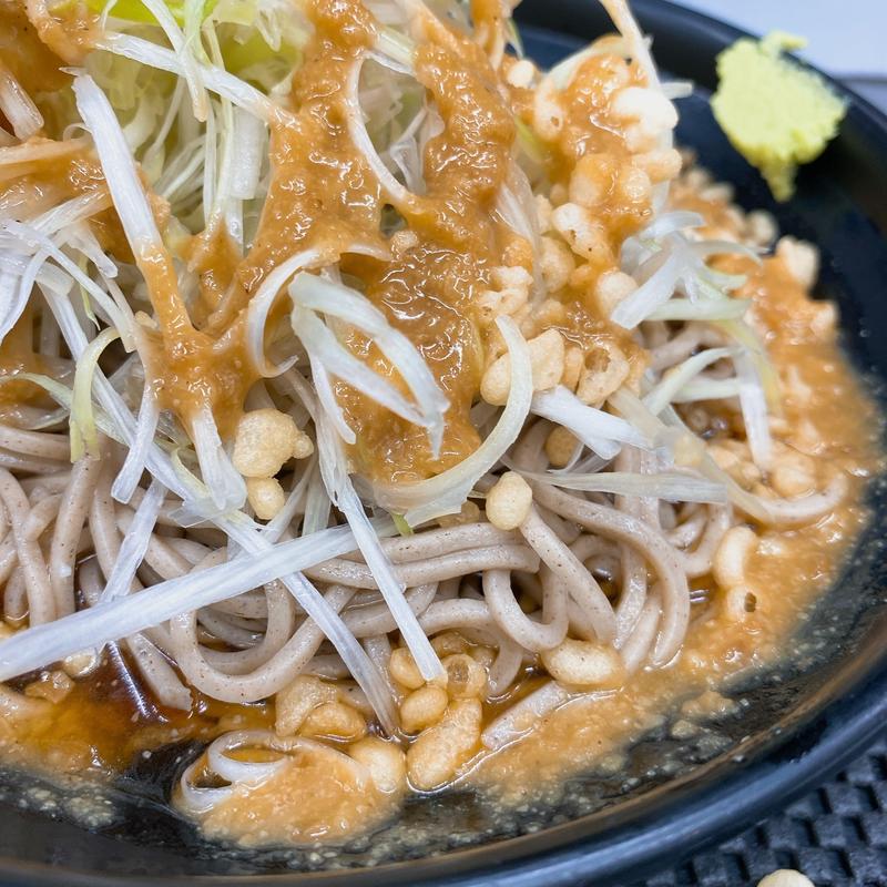 冷しねぎだくごまだれそば(菜の花そば 西船橋店 （【旧店名】彩花庵　西船橋店）)