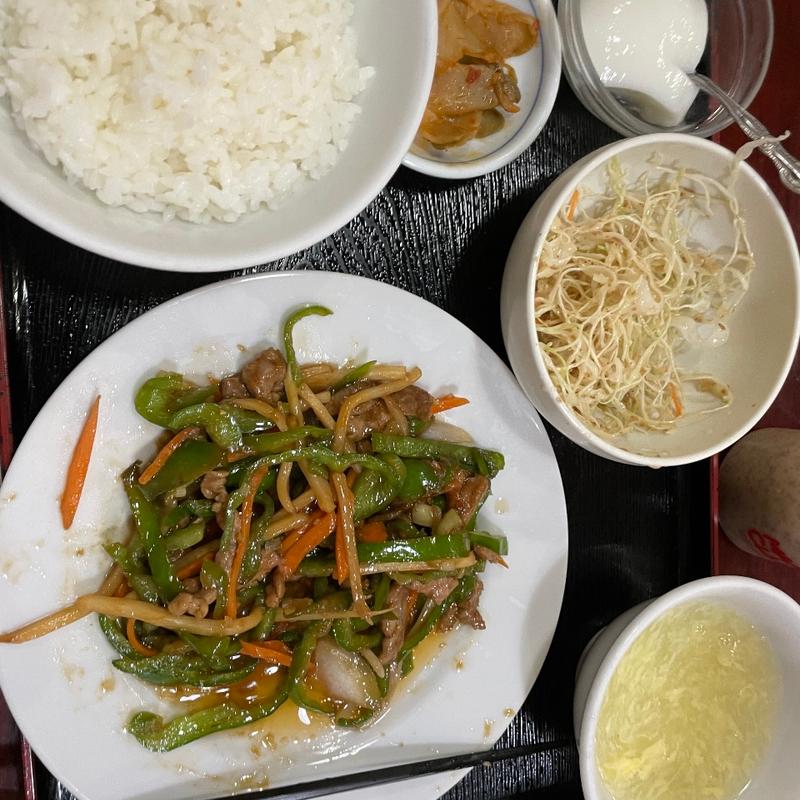 冷麺(龍盛菜館 渋谷店)