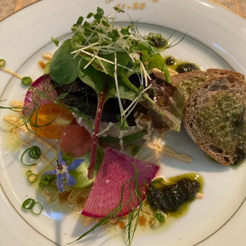 鮪と帆立のタルタル(おーべるじゅ夢夢舎 （ムームーシャ）)