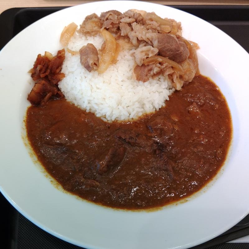 ビーフカレギュウ　並(松屋　春日PA上り店)