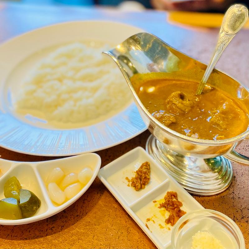 シェフのおまかせコース　中村屋純印度式カリー(新宿中村屋ビル8階 新宿中村屋Granna)