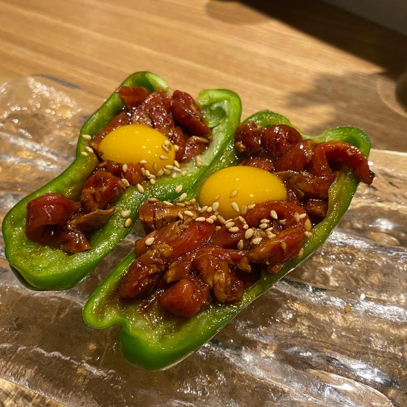 生青椒肉絲(タートル)