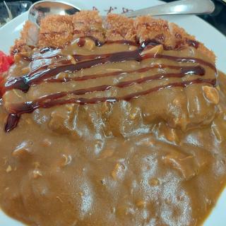 かつカレー(すずや食堂)