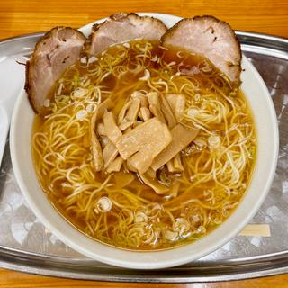(かけ)麺2玉＋チャーシュー＋メンマ(川越大勝軒)