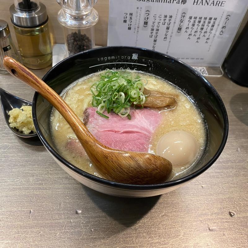 背脂味噌ラーメン(Sagamihara 欅 〜HANARE〜)