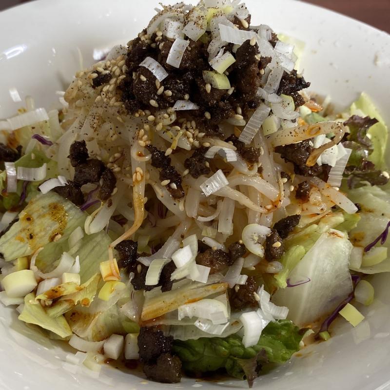 冷やし坦々麺(中国四川料理 天府仙臺 （テンプセンダイ）)