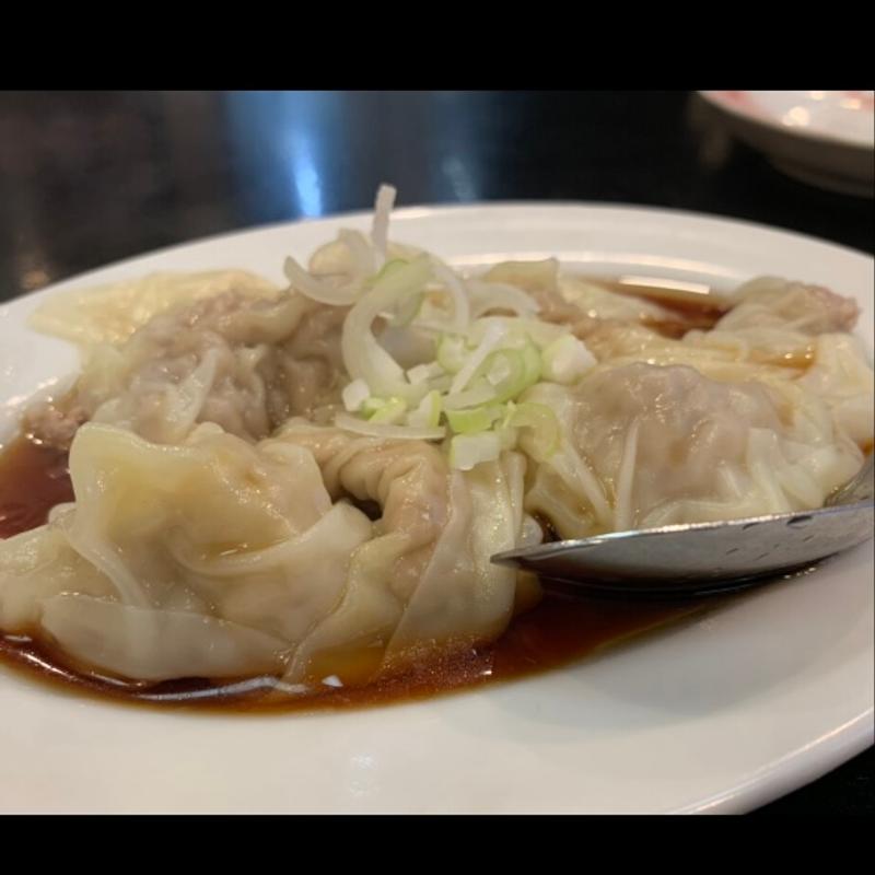 皿ワンタン(中華料理 博雅(ハクガ))