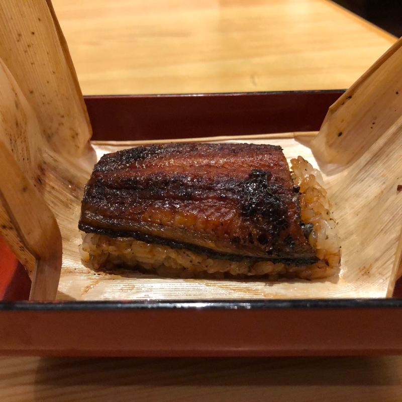 鰻ちまき(とんでん 花畑店)