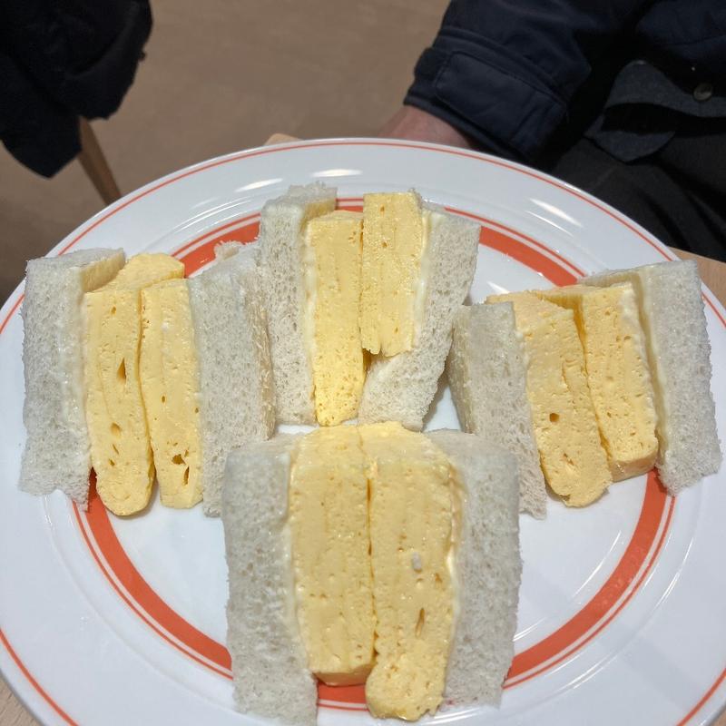 京だし巻きサンド　お飲み物つき(京都 茶寮翠泉 CIAL横浜店)