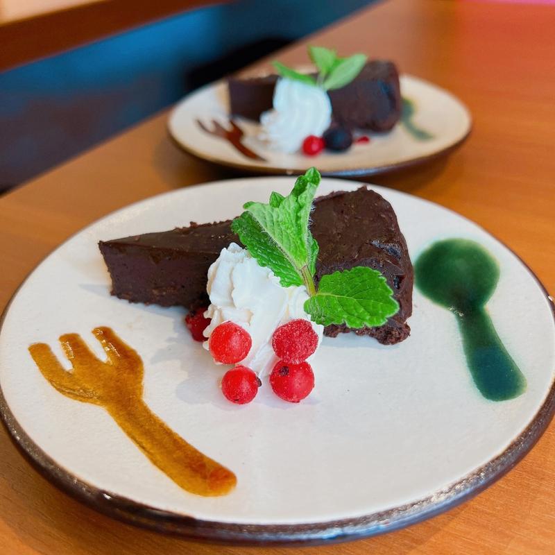 まるで生チョコのようなチョコレートケーキ(チョコテリーヌ)(えがおゴハンCoco花菜)