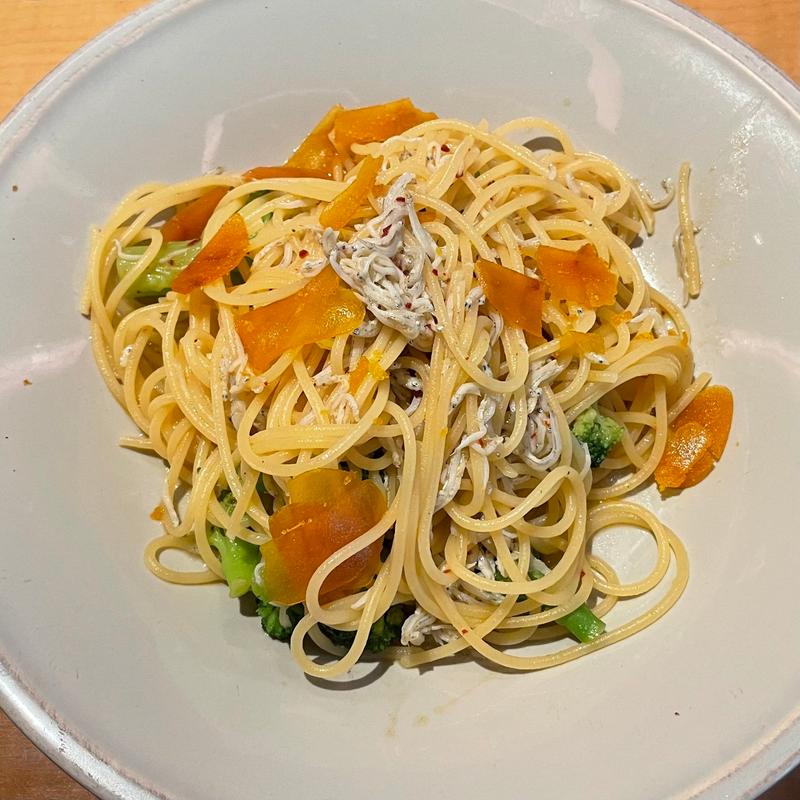 しらすとブロッコリーのアーリオ・オーリオ(THE RIGOLETTO)