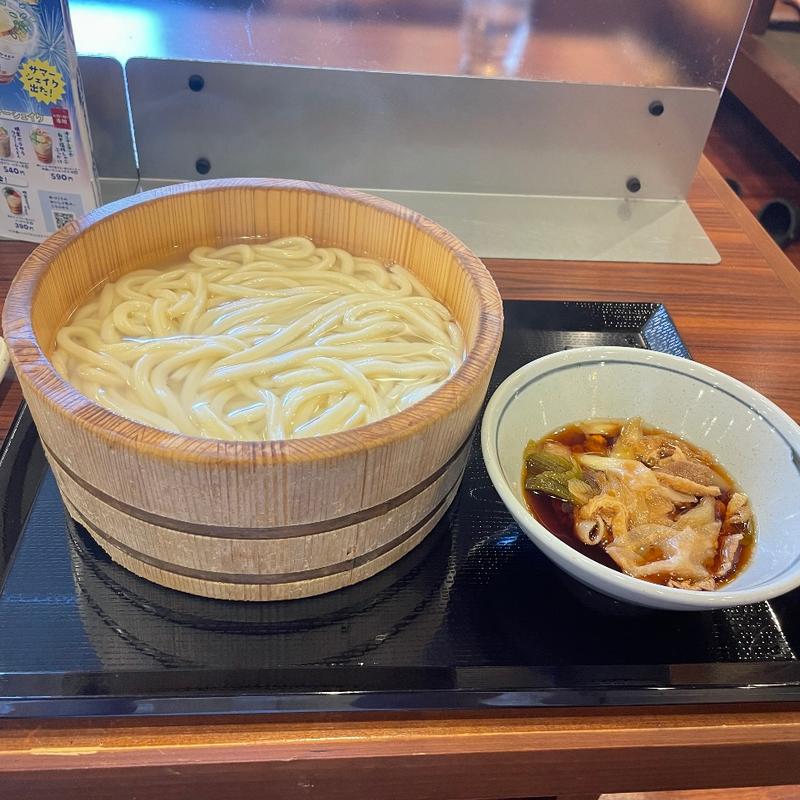 釜揚げうどん(丸亀製麺 鹿児島店 )