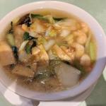 えびそば   蝦仁湯麺(新世界菜館 （シンセカイサイカン）)