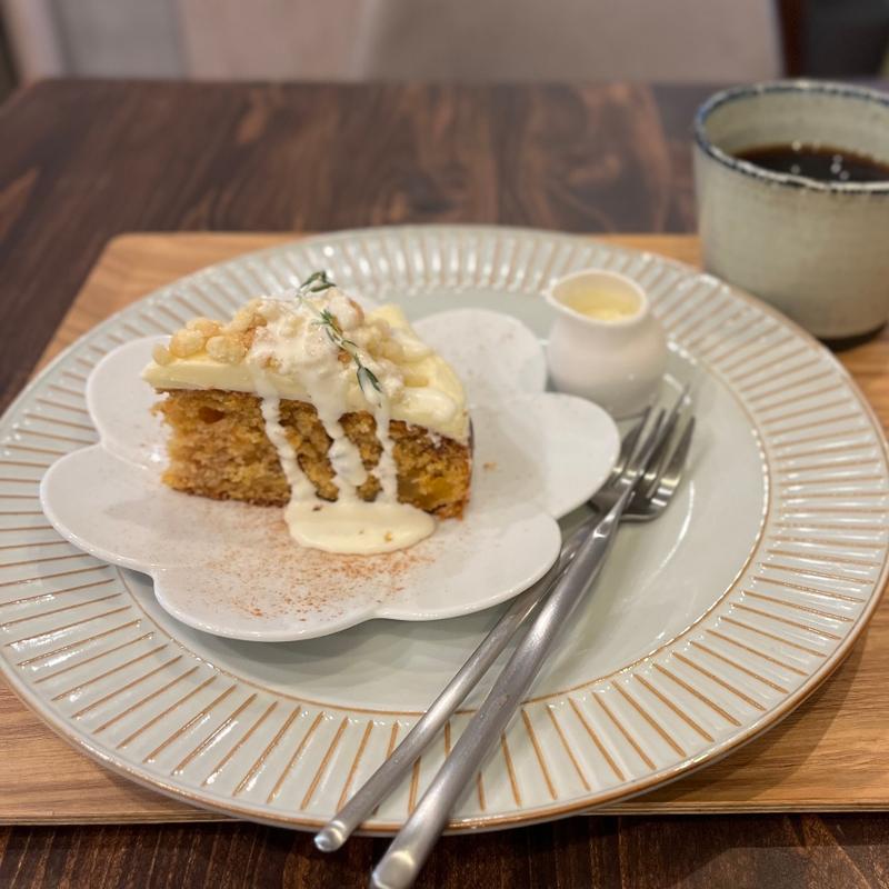 キャロットケーキ(日本珈琲焙煎研究所)