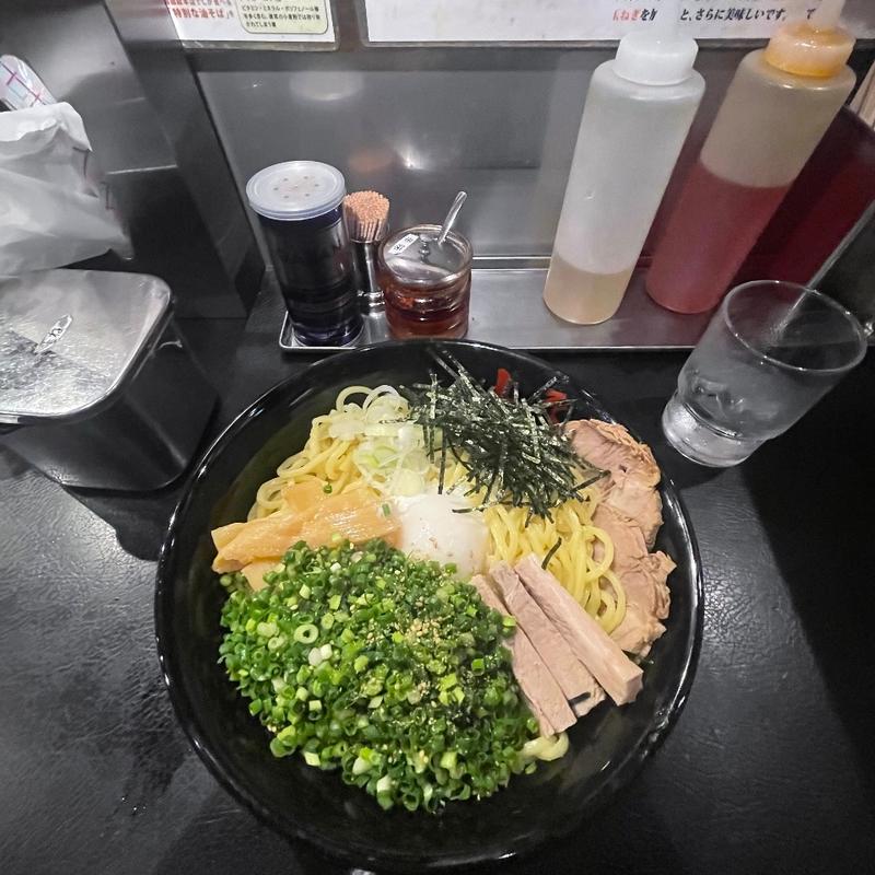 油そば W盛り B(+340円)(東京油組総本店 熊本組)