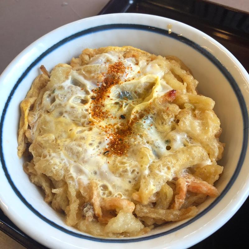 かき揚げ丼(山田うどん食堂 日高インター店)