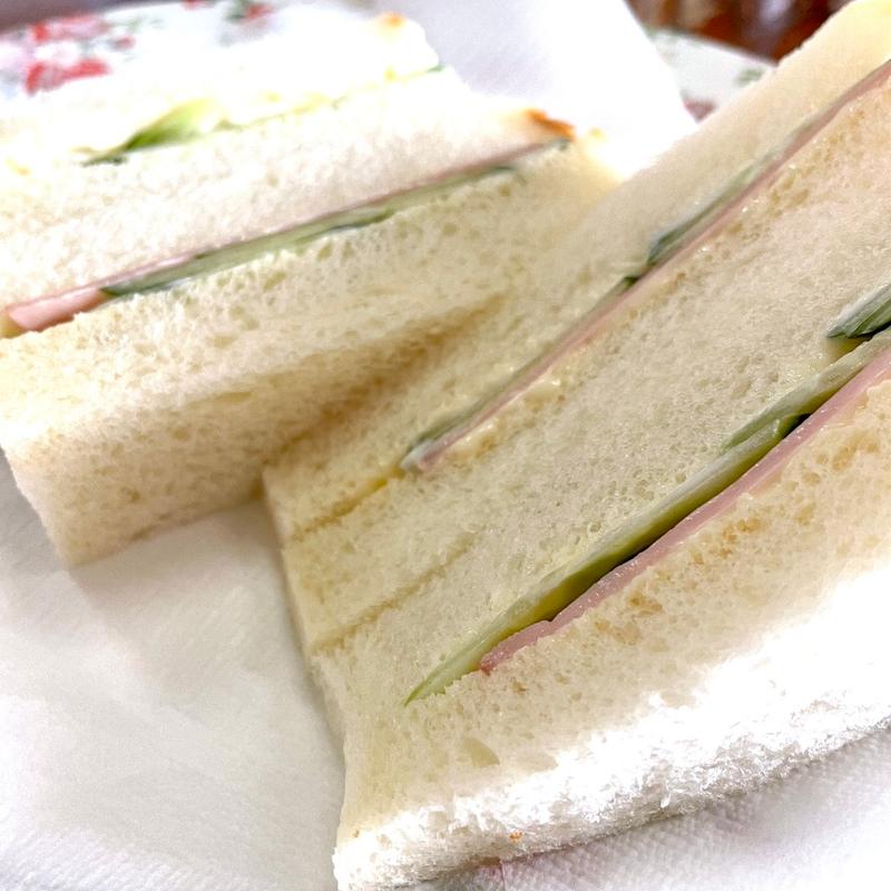 ハムサンド(コーヒーの田中)