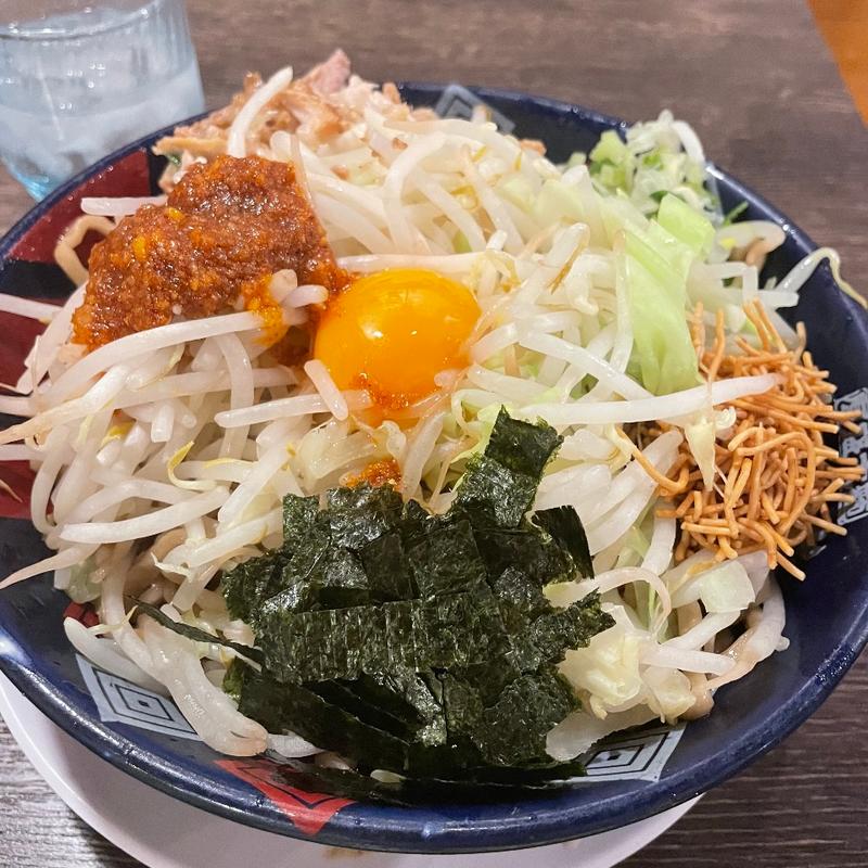 Eマヨまぜそば カチ(太一商店 小山店)