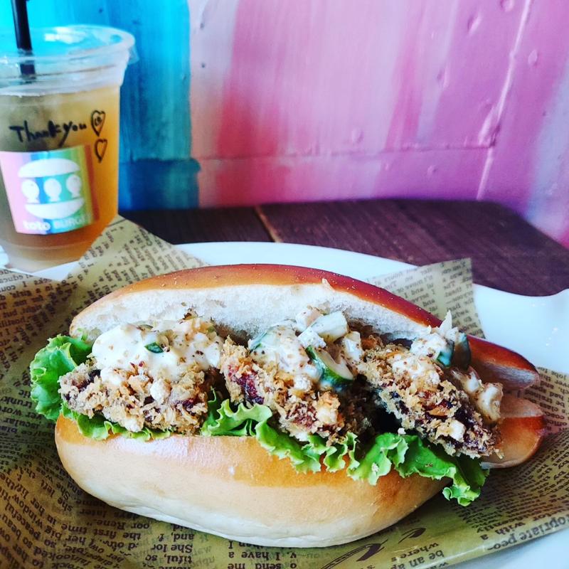 うなぎカツ(toto BURGER)