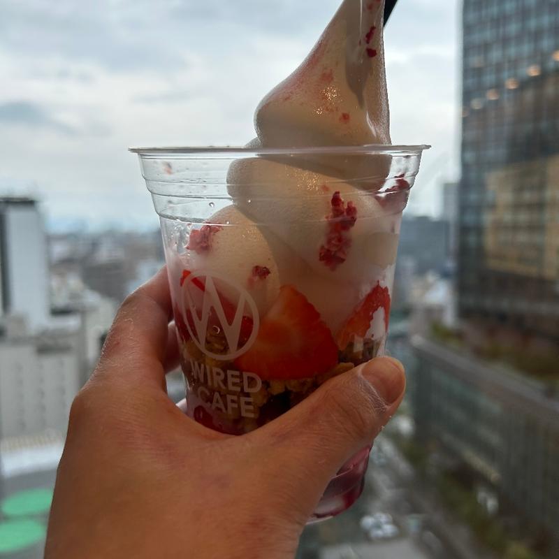 あまおうスペシャルパフェ(資生堂パーラー 名古屋店)