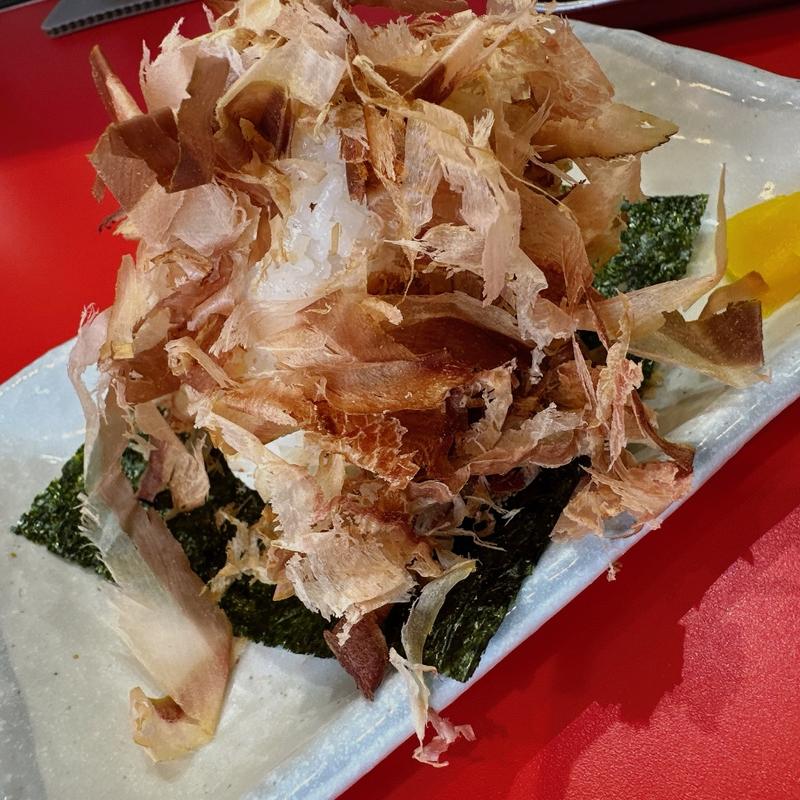 おにぎり(駅ラーメン 深だし中華そば)