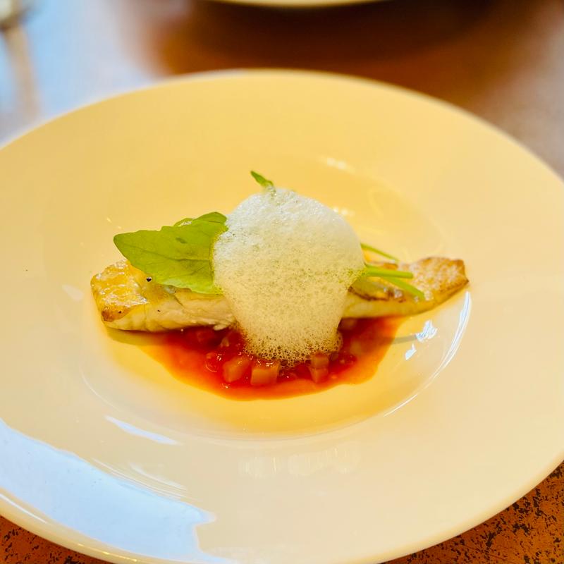 シェフのおまかせコース　鮮魚のポワレ(新宿中村屋ビル8階 新宿中村屋Granna)