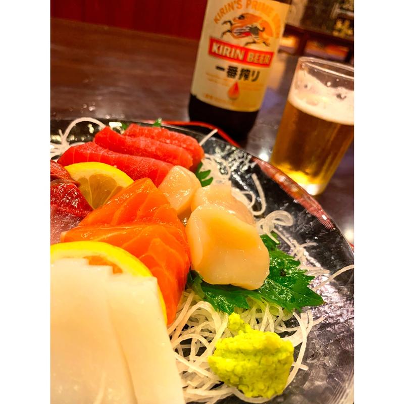 造り三種盛り(お食事処かぐら )