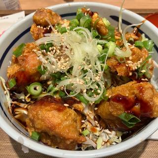 温玉カレーザンギ丼(餃子とカレーザンギの店 点心札幌 大通本店)