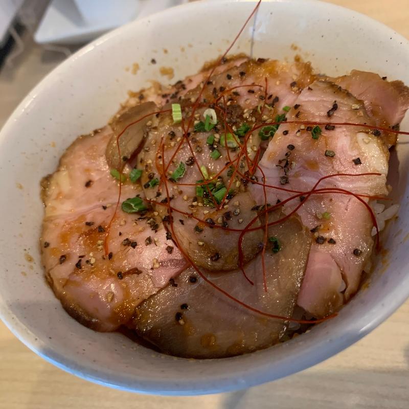 平日ランチセット　レアチャーシュー丼(ノボリザカ)