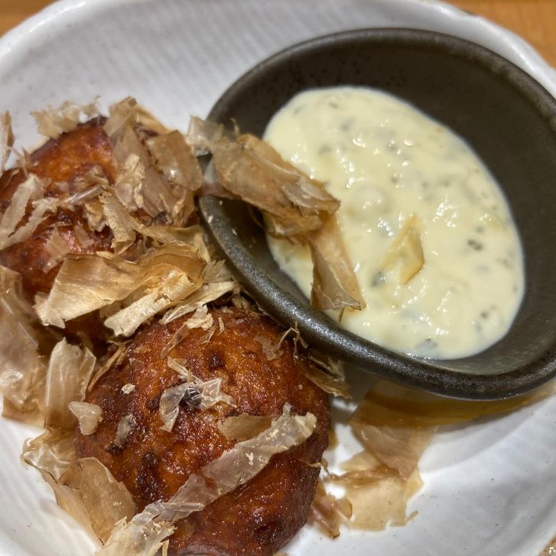 とりごぼうつみれ揚げ(ふれあい酒場ほていちゃん 新小岩店)