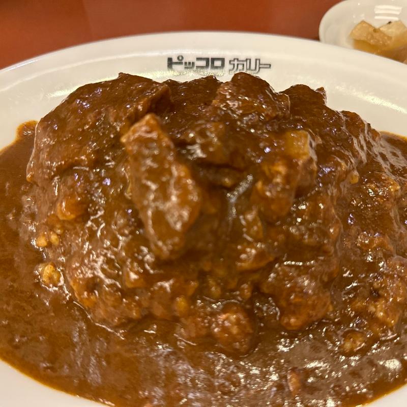 ビーフカリー　レギュラー(ピッコロホワイティ梅田店)