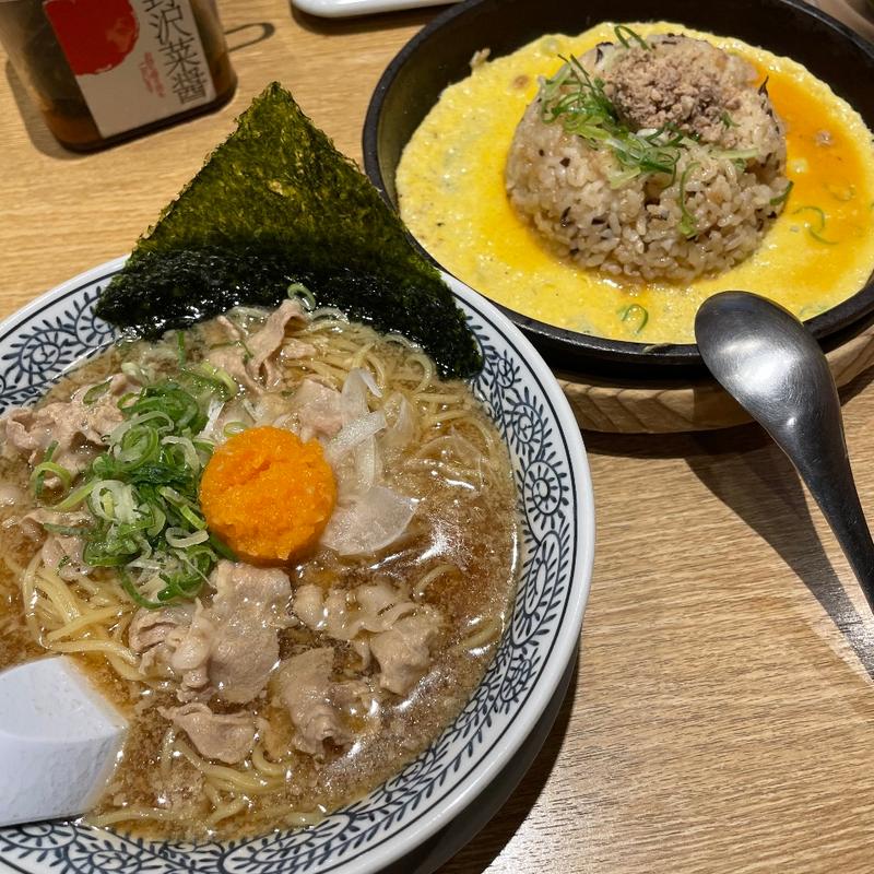 熟成醤油肉そば(丸源ラーメン 京都南インター店 )