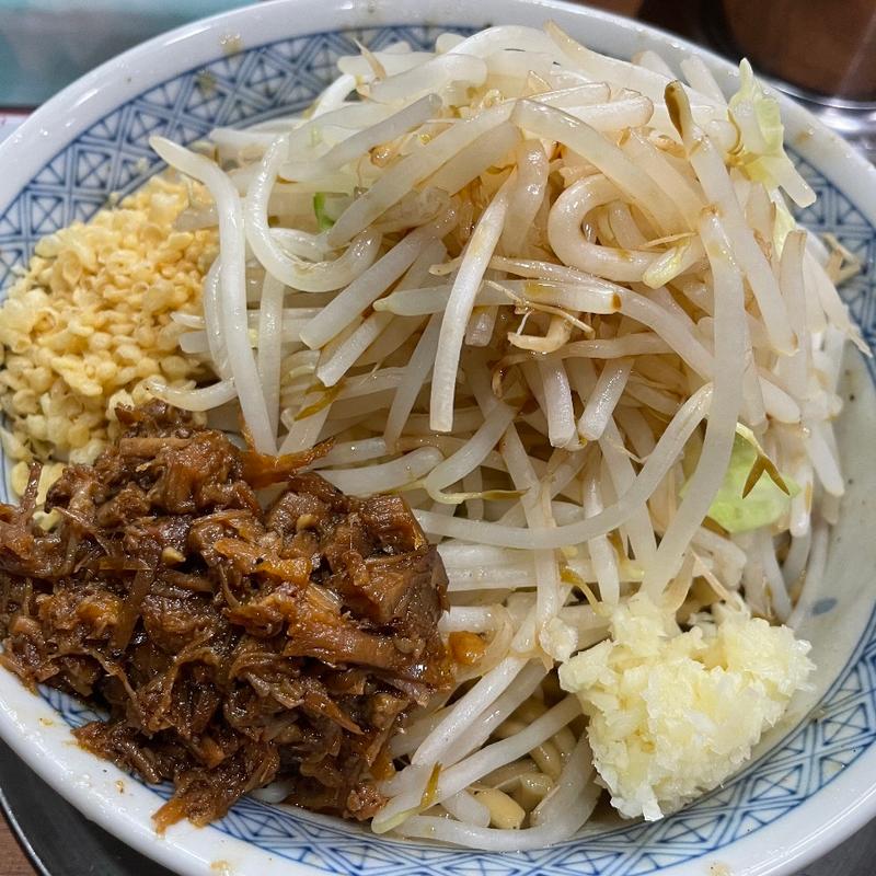 油そば(ラーメンぶぅさん)